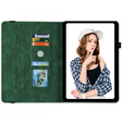 Pouzdro pro Lenovo Tab M9, Butterfly, zelené