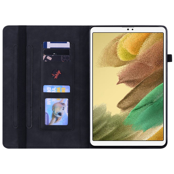 Pouzdro pro Samsung Galaxy Tab A7 Lite, Wallet Pen Slot, černé