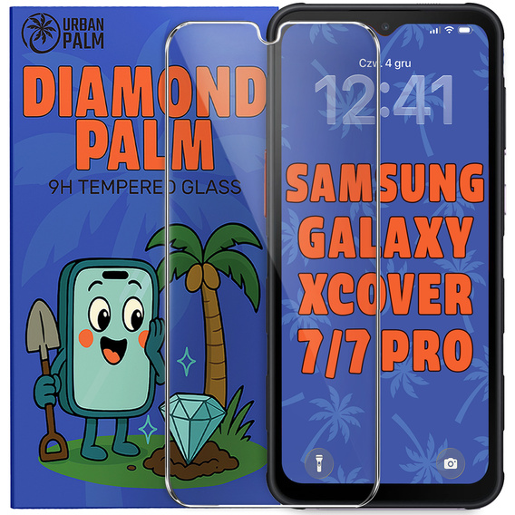Tvrzené sklo Diamond Palm pro Samsung Galaxy Xcover 7 Pro / 7