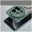 Pouzdro pro Xiaomi 15 Ultra, pro MagSafe, ERBORD Matt Case, zelené