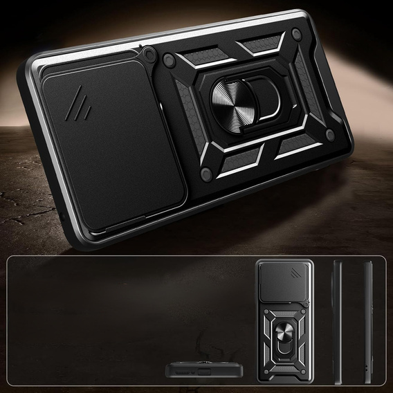 Pouzdro pro Honor 400 Lite, CamShield Slide, černé