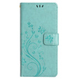 Klopové pouzdro pro Samsung Galaxy A14 4G/5G, Mandala Flower, zelené