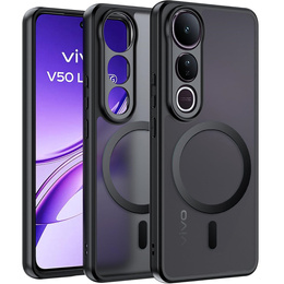 Pouzdro pro Vivo V50 Lite 4G / 5G, pro MagSafe, ERBORD Matt Case, černý