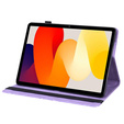 Pouzdro s klopou pro Xiaomi Redmi Pad SE 11", flower, fialové
