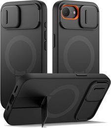 SURITCH - Magnetické ochranné pouzdro s krytem fotoaparátu a stojánkem pro iPhone 16e