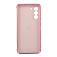 Pouzdro pro Samsung Galaxy S21 FE, Electro heart, růžové rose gold