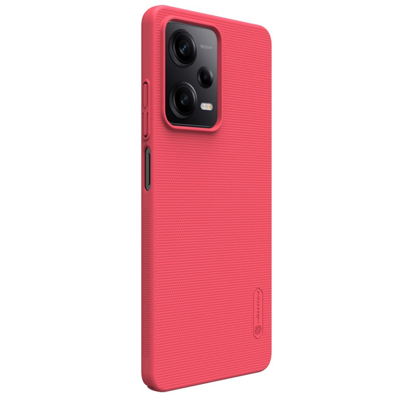 Pouzdro NILLKIN pro Xiaomi Poco X5 Pro 5G, Super Frosted Shield Case, červené