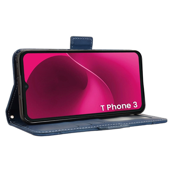Klopové pouzdro pro T Phone 3 5G, Card Slot, námořnicky modré