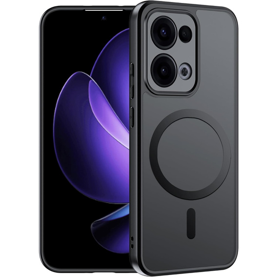 Pouzdro pro Oppo Reno 13, pro MagSafe, ERBORD Matt Case, černý