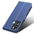 Klopové pouzdro pro Infinix Hot 20i, Wallet Smart Magnet Case, modré