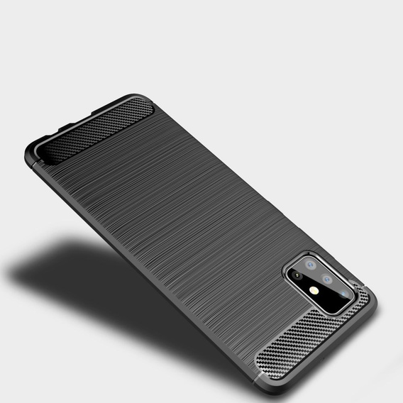 Pouzdro pro Samsung Galaxy M31S, Carbon, černé