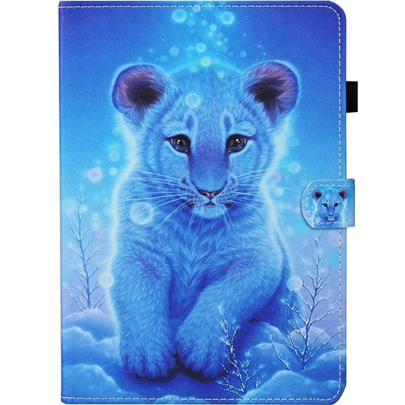 Pouzdro pro Samsung Galaxy Tab A8 10.5 2021 X200 X205, tiger