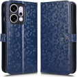 Klopové pouzdro pro Oppo Reno 14, Wallet Rhombus, modré