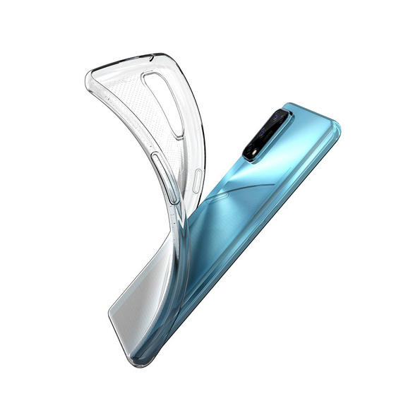 Tenké pouzdro pro Realme 7 5G, Slim, průhledné