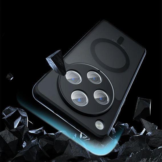 Pouzdro pro Oppo Find X8 Pro, pro MagSafe, ERBORD Matt Case, černý