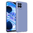 Pouzdro pro Realme 8 / 8 Pro, Silicone Lite, levandulové