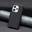 Klopové pouzdro pro Xiaomi Redmi 12 4G, Wallet Litchi Magnet, černé