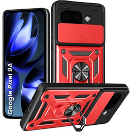 Pouzdro pro Google Pixel 9A, CamShield Slide, červené