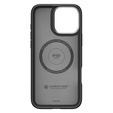Pouzdro Spigen pro iPhone 16 Pro, Enzo Aramid MagSafe, karbonově černá / stříbrná + 9H tvrzené sklo