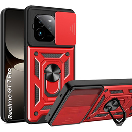 Pouzdro pro Realme GT 7 Pro, CamShield Slide, červené