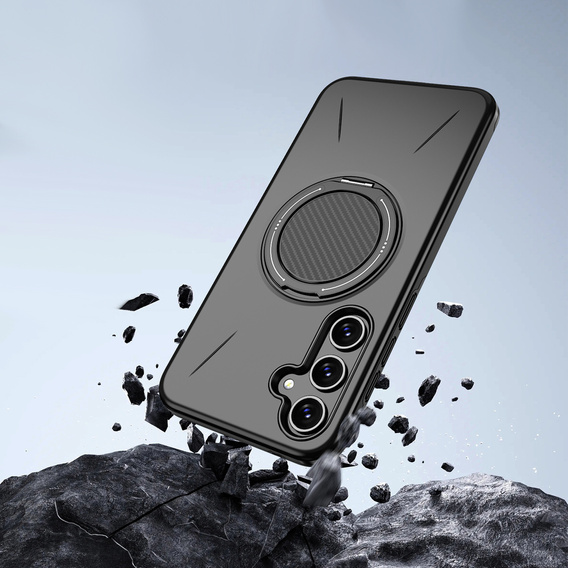 Pouzdro s podstavcem MagSafe pro Samsung Galaxy A57 5G, černé