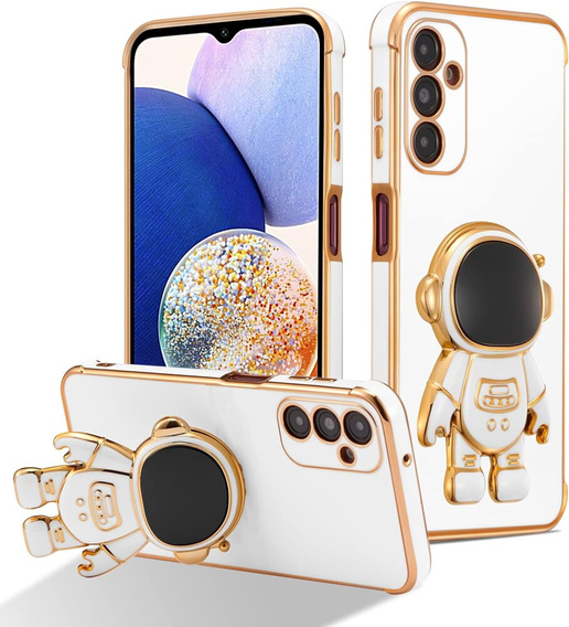 Pouzdro pro Samsung Galaxy M15 5G, Astronaut, bílé