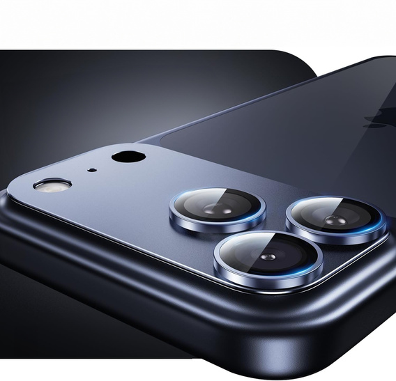 2x tvrzené sklo ERBORD pro ostrov fotoaparátů pro iPhone 17 Pro