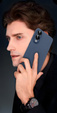 Tenké pouzdro pro Samsung Galaxy S25 Edge, Slim, námořnicky modré