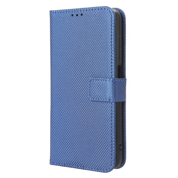 Klopové pouzdro pro Realme Note 50, Wallet Smart Magnet, modré