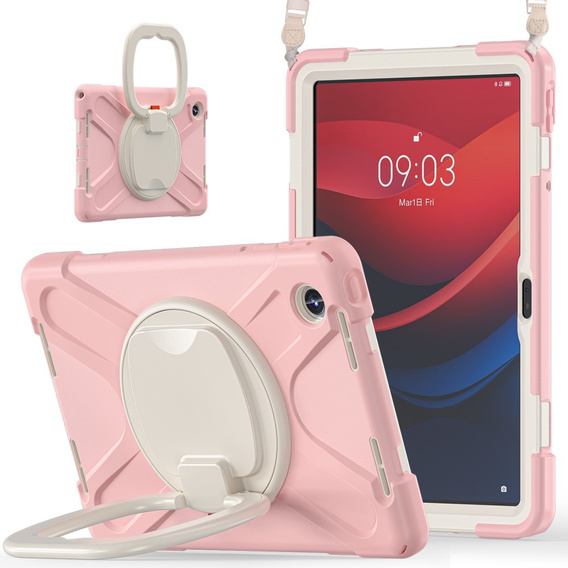 Dětské pouzdro pro Lenovo Tab M11, pancéřované, růžové