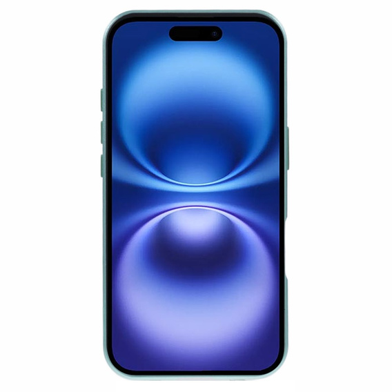 Pouzdro pro iPhone 16, Magnetic Dual Glass, zelené