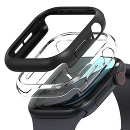 Pouzdro Ringke pro Samsung Galaxy Watch 6 Classic 47mm, Slim, 2-Pack, čiré/černé