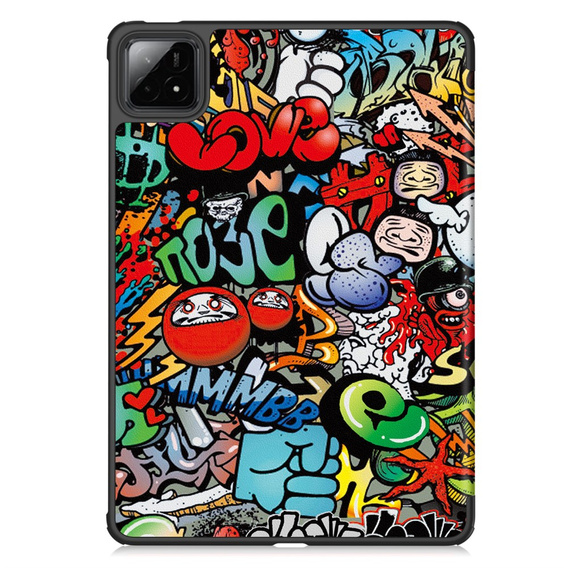 Pouzdro pro Xiaomi Pad 7 / Xiaomi Pad 7 Pro, Smartcase, graffiti