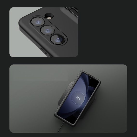 Pouzdro NILLKIN pro Samsung Galaxy ZFold5 5G, Flex Pure, černé