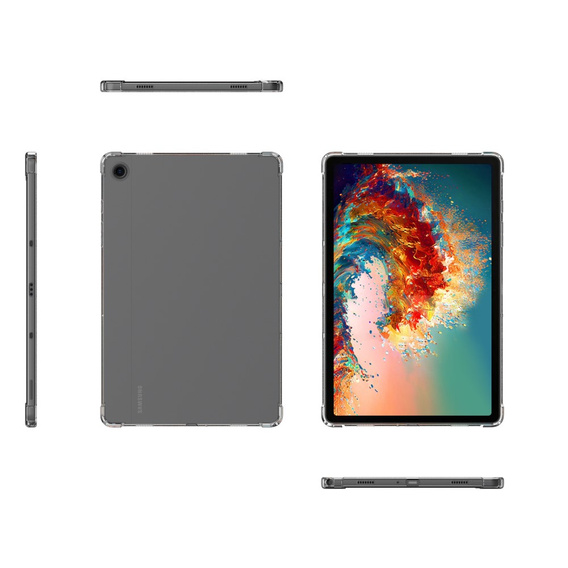 Pouzdro pro Samsung Galaxy Tab A9, silikonové, průhledné