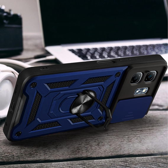 Pouzdro pro Infinix Hot 50i 4G, CamShield Slide, modré
