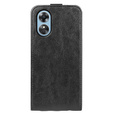 Klopové pouzdro pro Oppo A17, Flip, černé