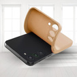 Pouzdro pro Samsung Galaxy S23 5G, Silicone Lite, oranžové