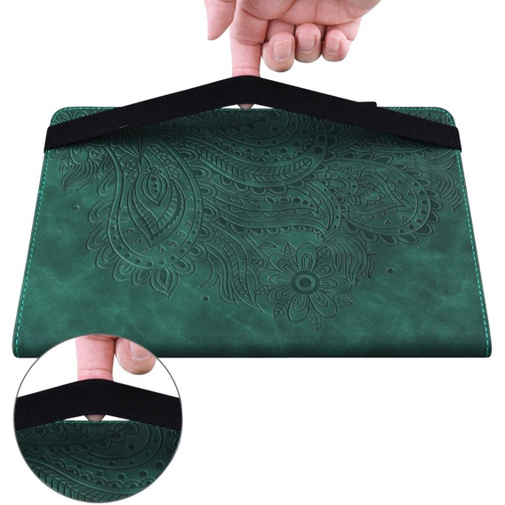 Pouzdro s klopou pro Amazon Kindle Paperwhite 5 (2021), flower, modré