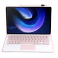 Pouzdro + klávesnice Xiaomi Pad 6 / 6 Pro, Touchpad, růžové