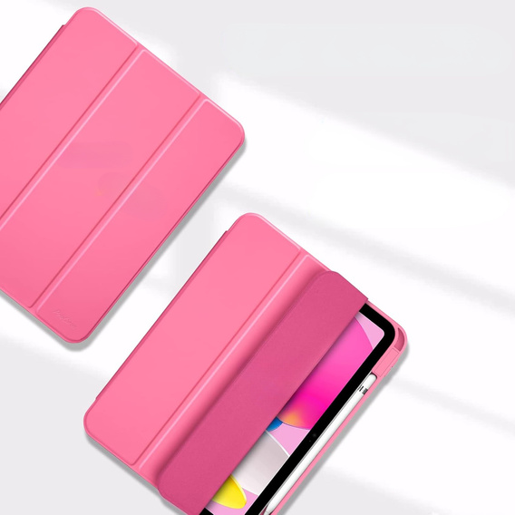 Pouzdro pro iPad 11" 2025 A16 (11 gen.) / iPad 10.9" 2022 (10 gen.), Smartcase, růžové