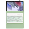 Pouzdro + klávesnice Samsung Galaxy Tab A7 Lite 8.7 T220 / 225, světle zelené