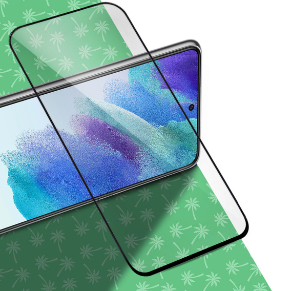 Tvrzené sklo 5D Full Glue Smart Palm pro Samsung Galaxy S21 FE