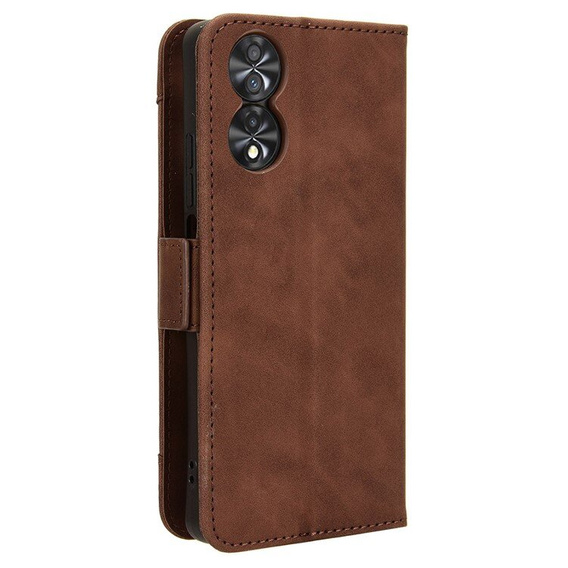 Klopové pouzdro pro TCL 40 NxtPaper, Card Slot, hnědé