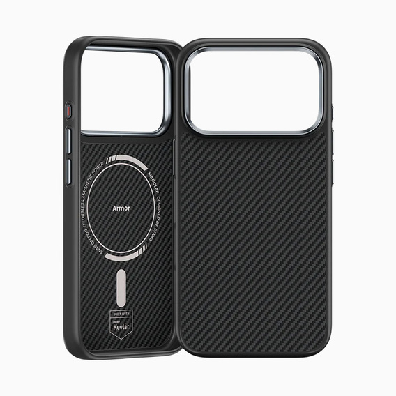 BENKS Kevlar Armor PRO Carbon Fiber 600D A069 pouzdro MagSafe pro iPhone 17 Pro