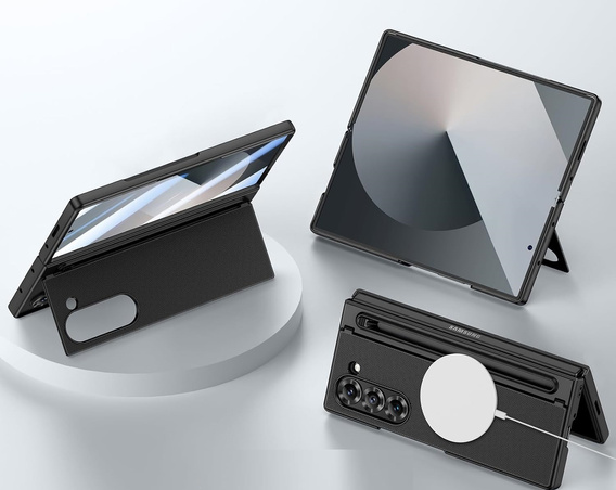 Skleněné pouzdro s plnou 360° ochranou pro Samsung Galaxy Z Fold7 5G