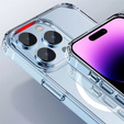 Pouzdro pro iPhone 14 Pro Max, Dropproof MagSafe, průhledné
