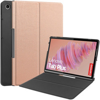 Pouzdro pro Lenovo Tab Plus, Smartcase, růžové rose gold