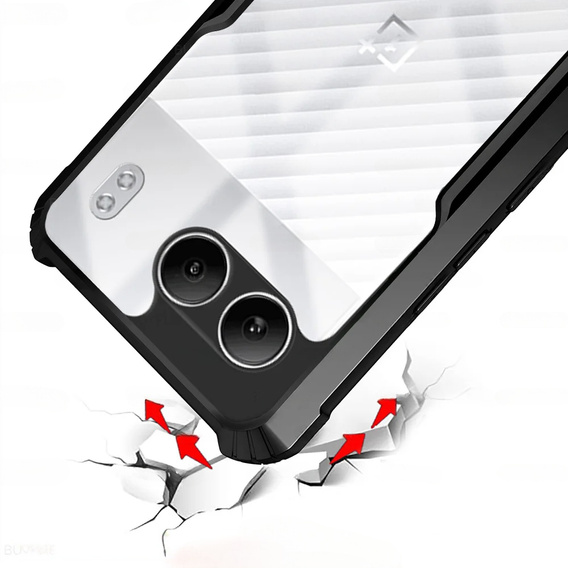 Pouzdro pro OnePlus Nord 4, AntiDrop Hybrid, černé