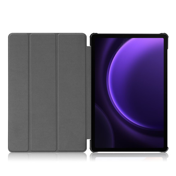 Pouzdro pro Samsung Galaxy Tab S9 FE, trojité, růžové rose gold
